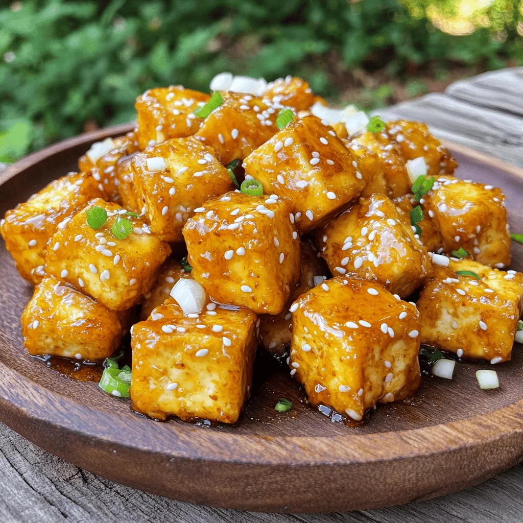 Crispy Honey Garlic Tofu Flavorful and Easy Recipe