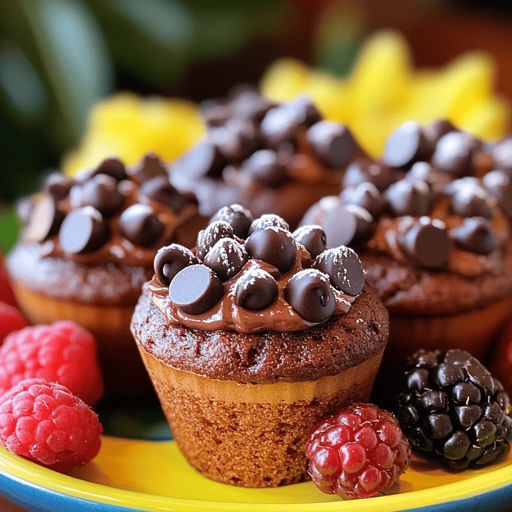 Healthy Chocolate Mini Muffins Quick and Tasty Treat