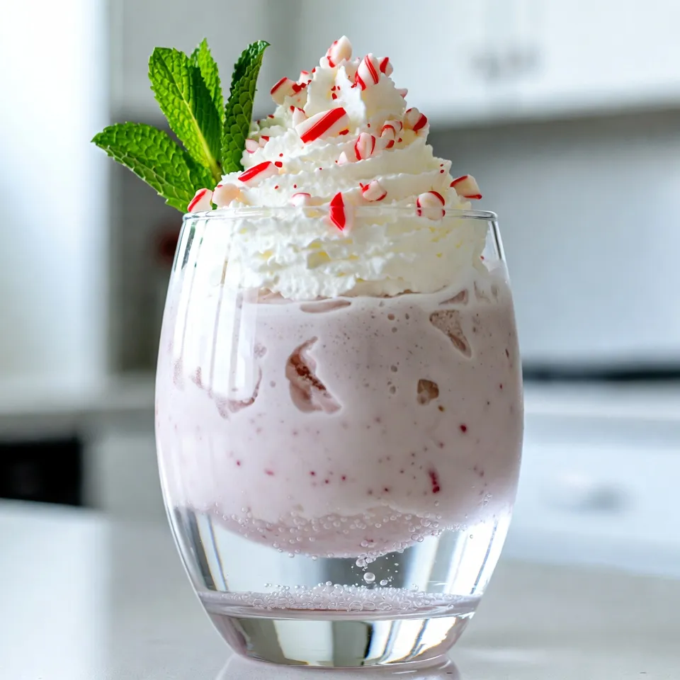 Peppermint Christmas Float Festive and Fun Treat