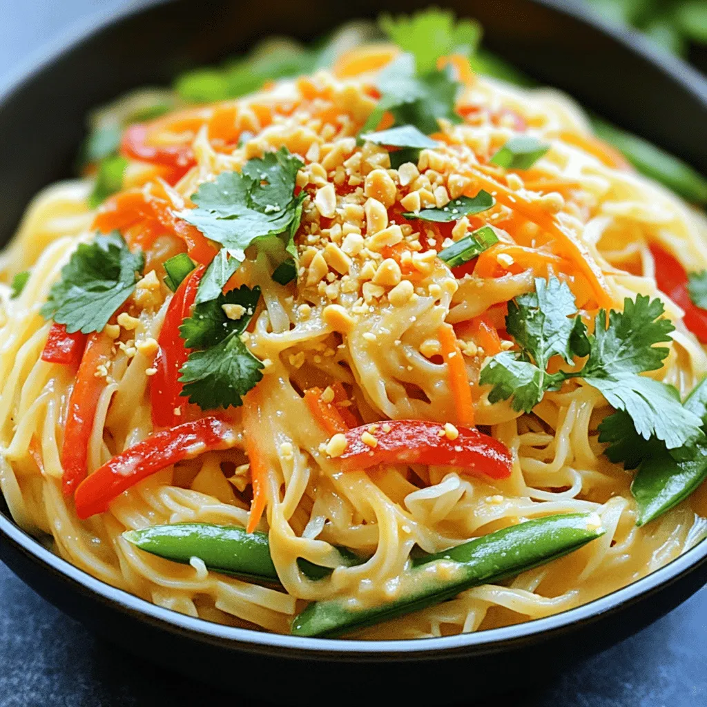 Thai Peanut Noodles Flavorful and Easy Recipe Guide
