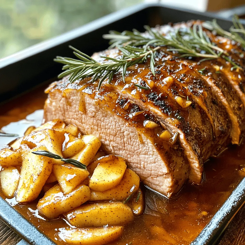 For this rosemary pork recipe, you need some simple yet tasty ingredients. Start with 2 pounds of pork loin. This cut is juicy and perfect for roasting. You will also need 4 cloves of garlic, minced for that extra flavor punch. Fresh rosemary adds a fragrant touch, so grab 2 tablespoons, finely chopped. Don