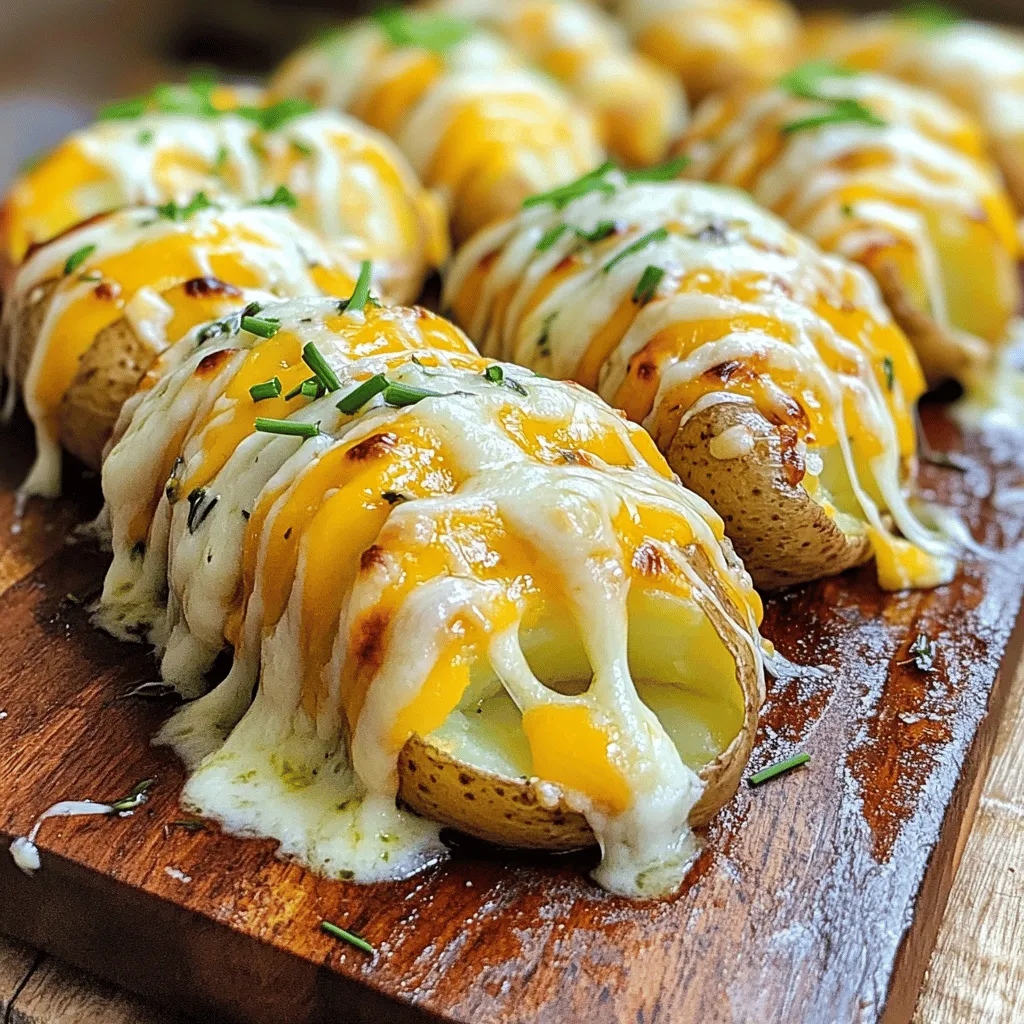 Cheesy Hasselback Potatoes Recipe for Comfort Food