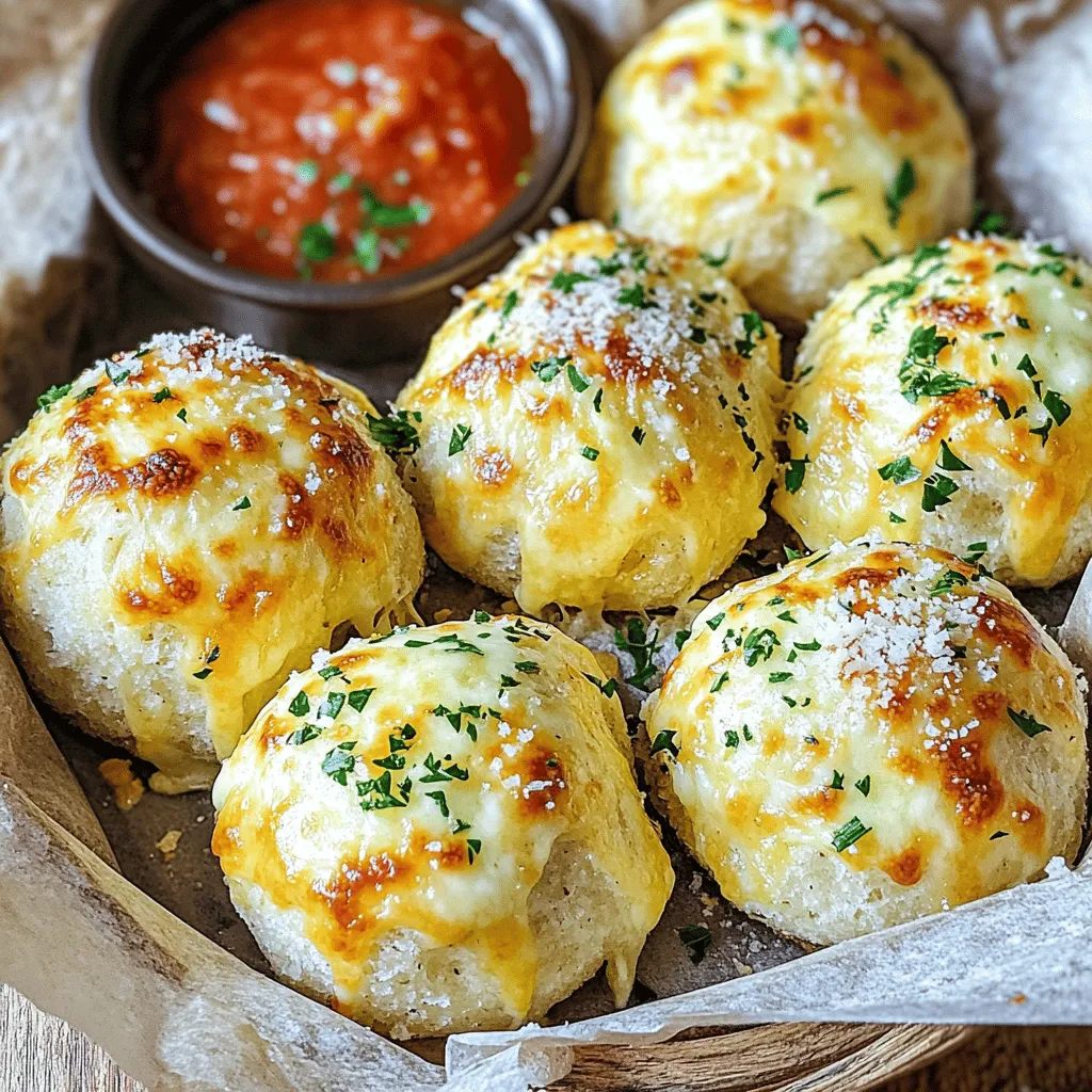 Pillsbury Biscuit Garlic Butter Cheese Bombs Delight