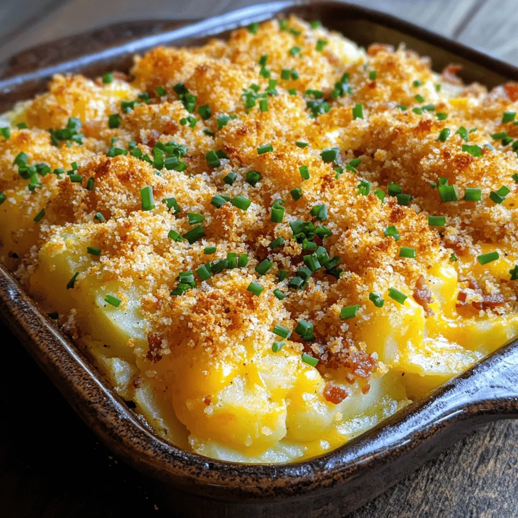 Twice Baked Potato Casserole Delicious Comfort Dish