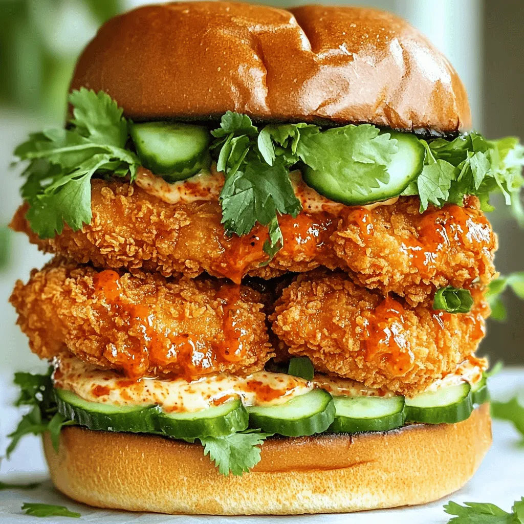 Bang Bang Chicken Sandwich Recipe: A Flavorful Delight
