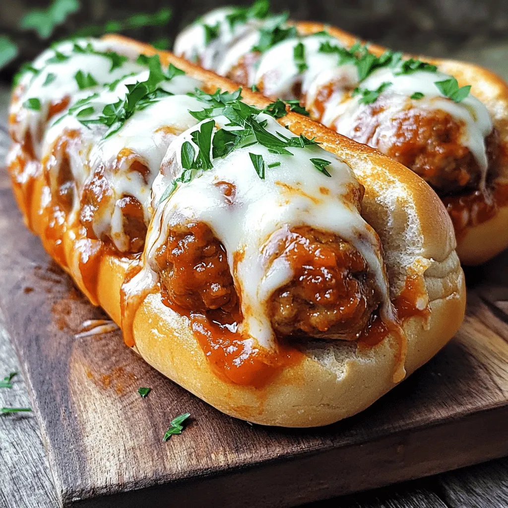 Homemade Meatball Subs Flavorful and Satisfying Meal