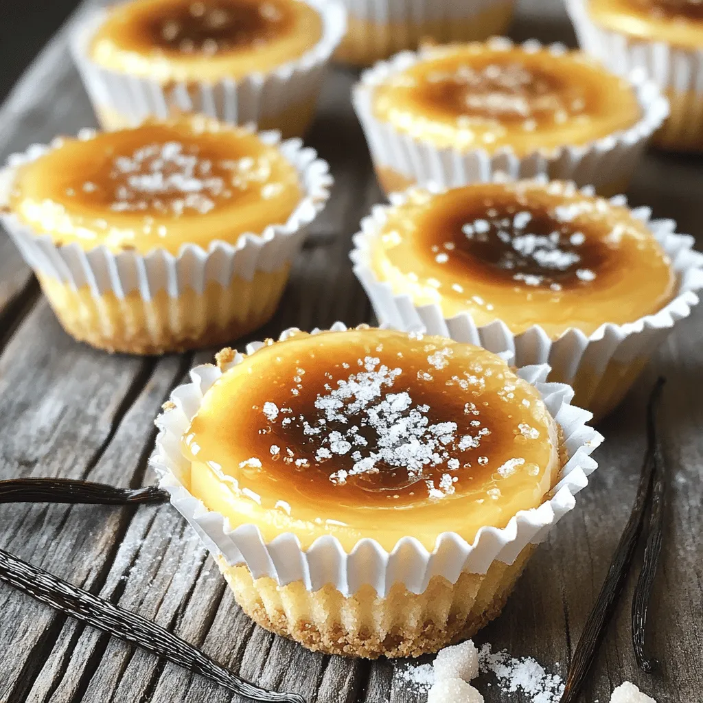 Mini Crème Brûlée Cheesecakes Delightful Dessert Recipe