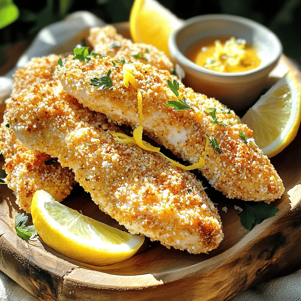 Oven-Baked Chicken Tenders Crispy and Flavorful Delight