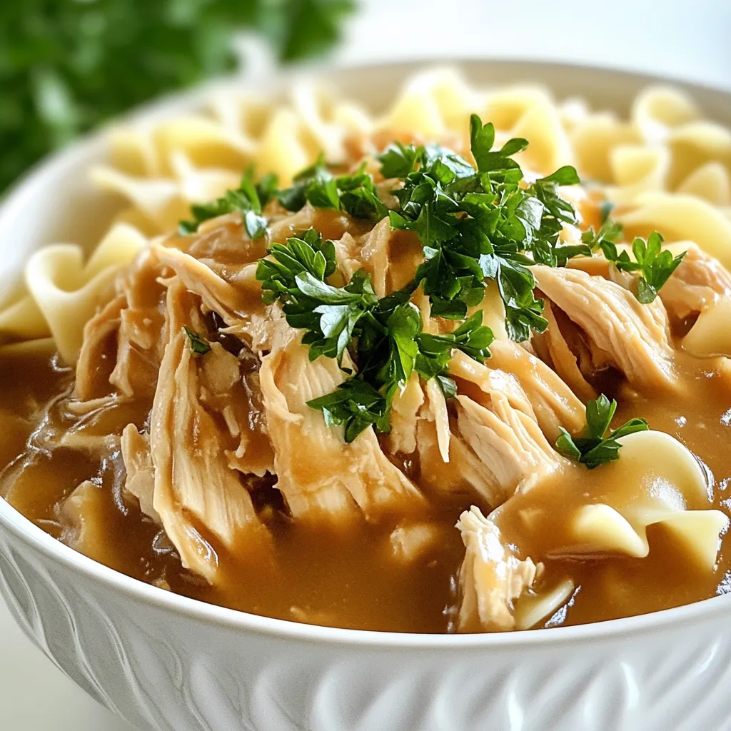 Crockpot Chicken and Gravy Flavorful Comfort Meal