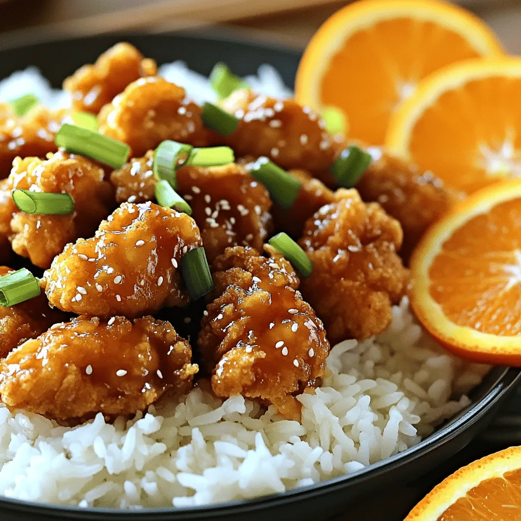 Citrusy Bliss Orange Chicken: A Flavorful Recipe for All Occasions