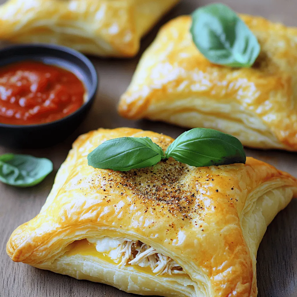 To make chicken parmesan pillows, you need simple and tasty ingredients. Here’s what you need: