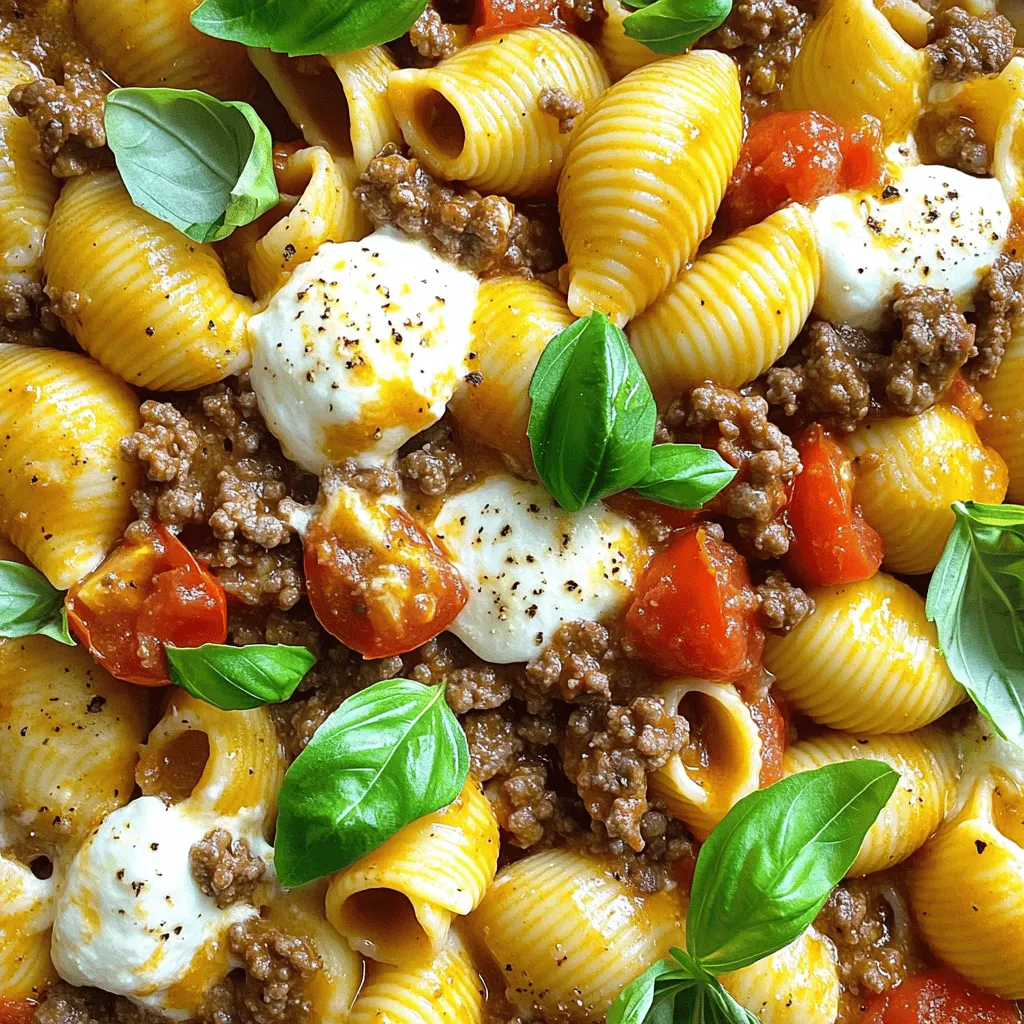 The right ingredients can transform your dish. For savory beef pasta, you need simple yet tasty items.