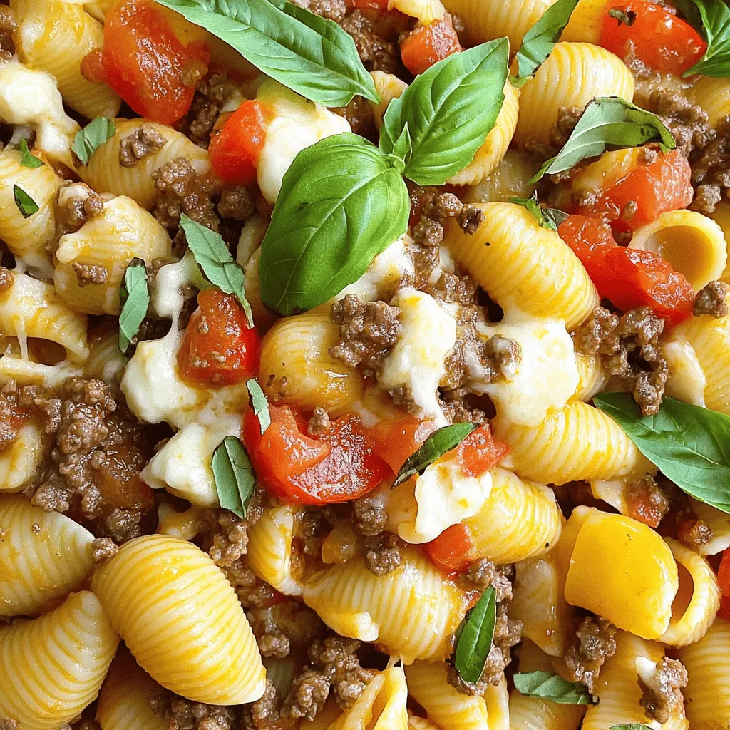 Savory Beef &#038; Shell Pasta Bliss Tasty Dinner Idea