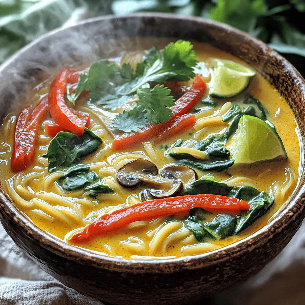 Thai Curry Noodle Soup Flavorful and Easy Recipe