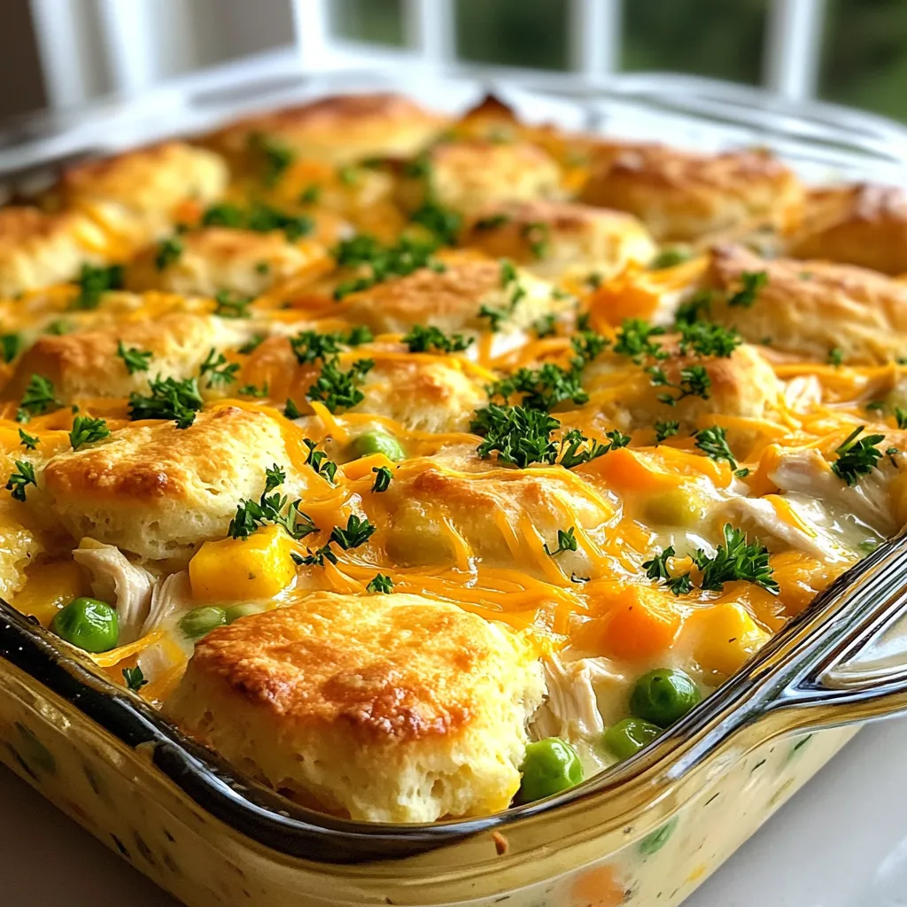 Chicken Pot Pie Casserole Simple Comfort Meal