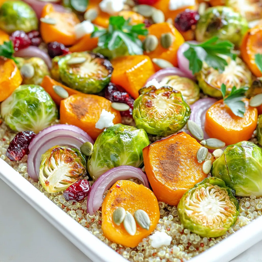 Sheet-Pan Roasted Fall Veggie Quinoa Bowls Delight