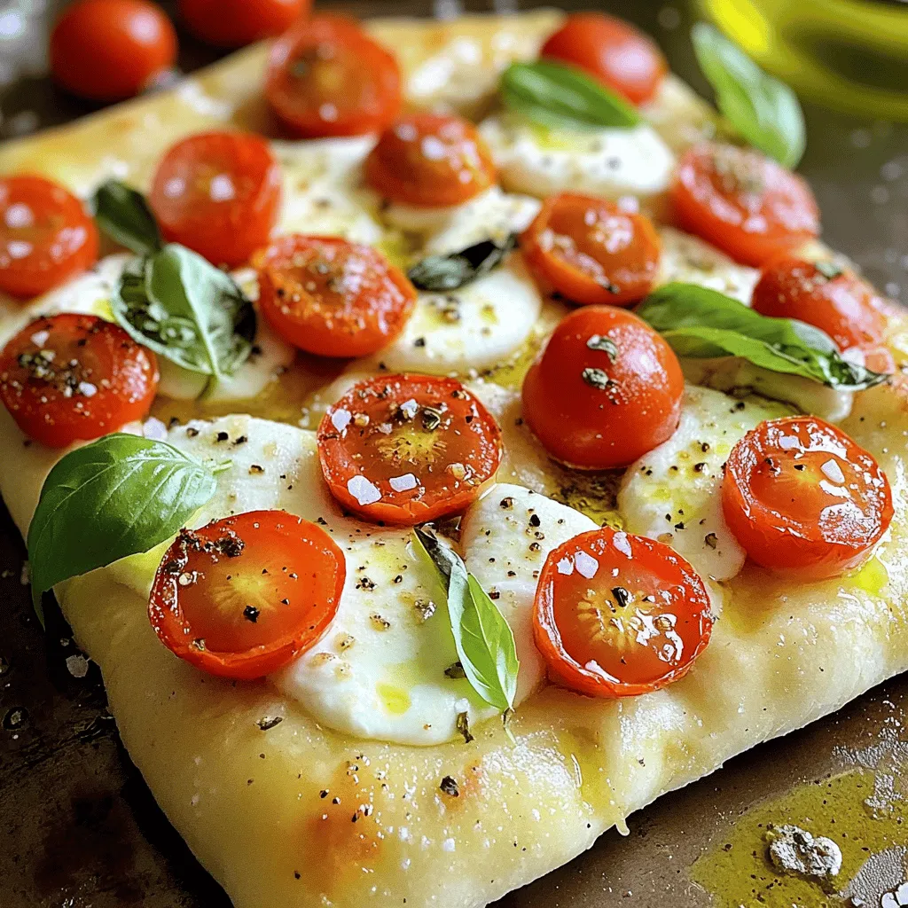 Margherita Focaccia Bread: A Delightful Twist on a Classic Italian Staple
