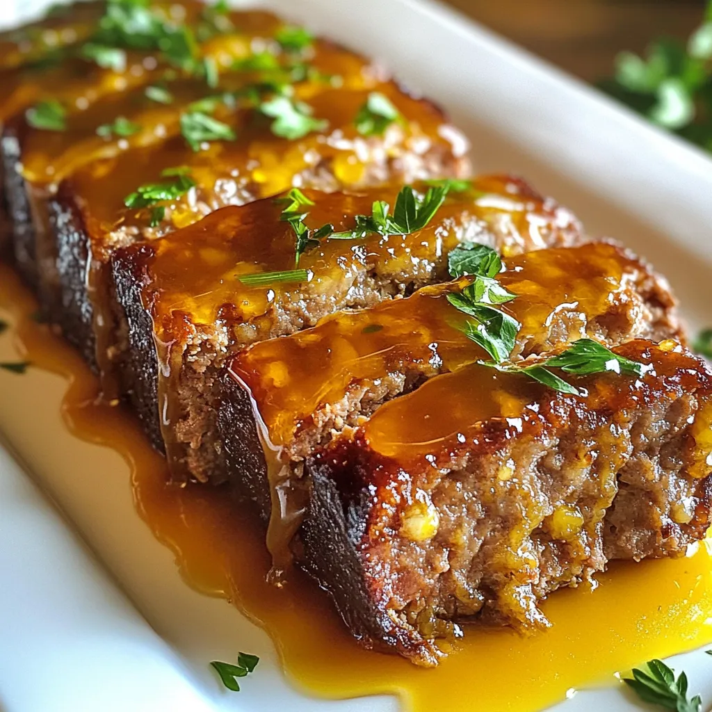 Honey Glazed Meatloaf Simple and Flavorful Delight