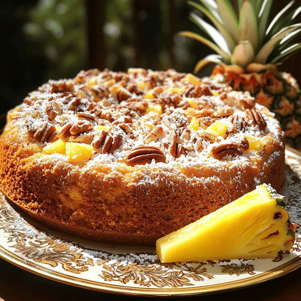 Pineapple Juice Cake Delightful and Easy Recipe