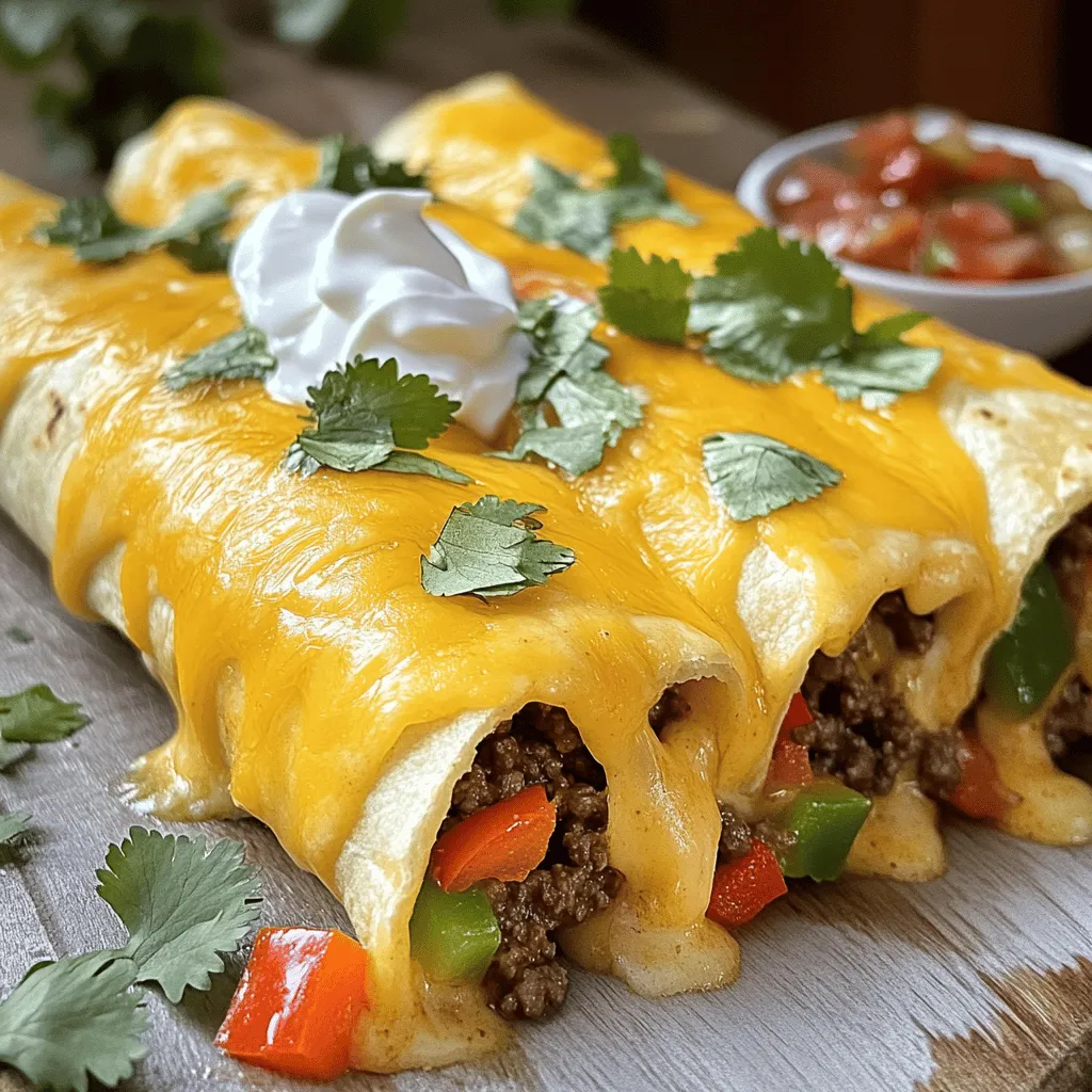 Cheesy Beef Wraps Easy Recipe for a Tasty Meal