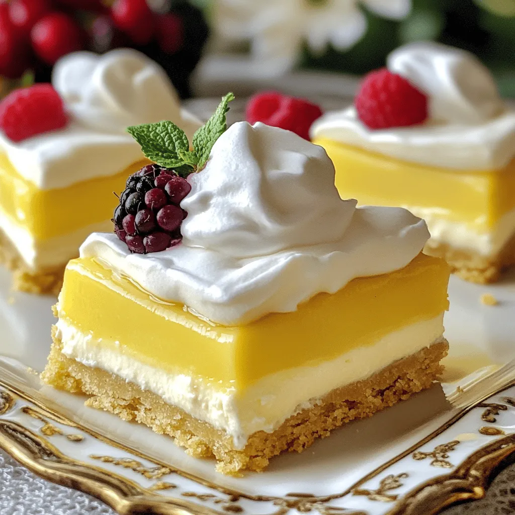 Vanilla Custard Cream Squares Delightful Dessert Treat