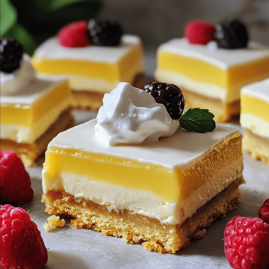 To make Vanilla Custard Cream Squares, you will need the following ingredients: