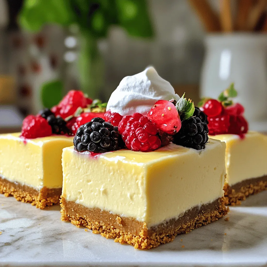Delicious Philadelphia Cheesecake Bars You’ll Love