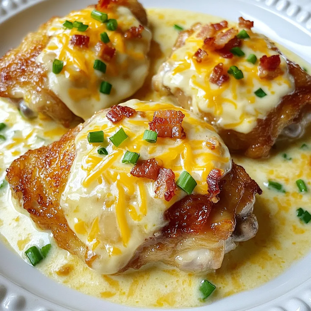 Keto Crack Chicken Thigh Skillet Savory Weeknight Meal