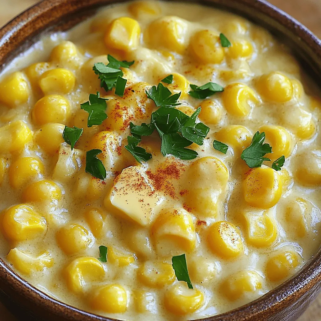 Slow Cooker Cowboy Butter Creamed Corn: A Comfort Food Classic