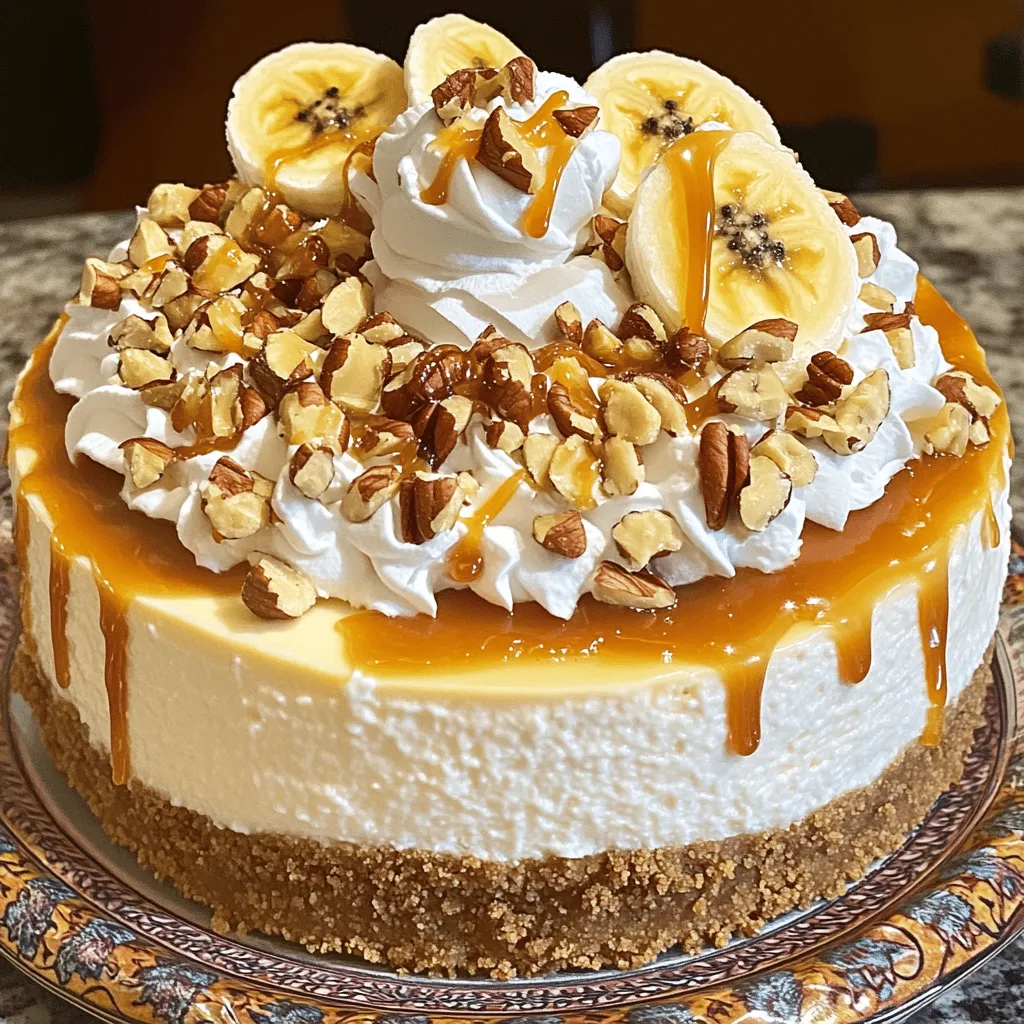 Irresistible Banana Caramel Nut Cheesecake Recipe