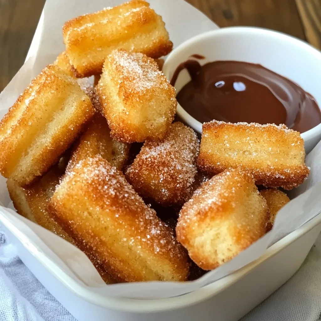 Irresistible Air Fryer Churro Bites Easy Dessert Treat