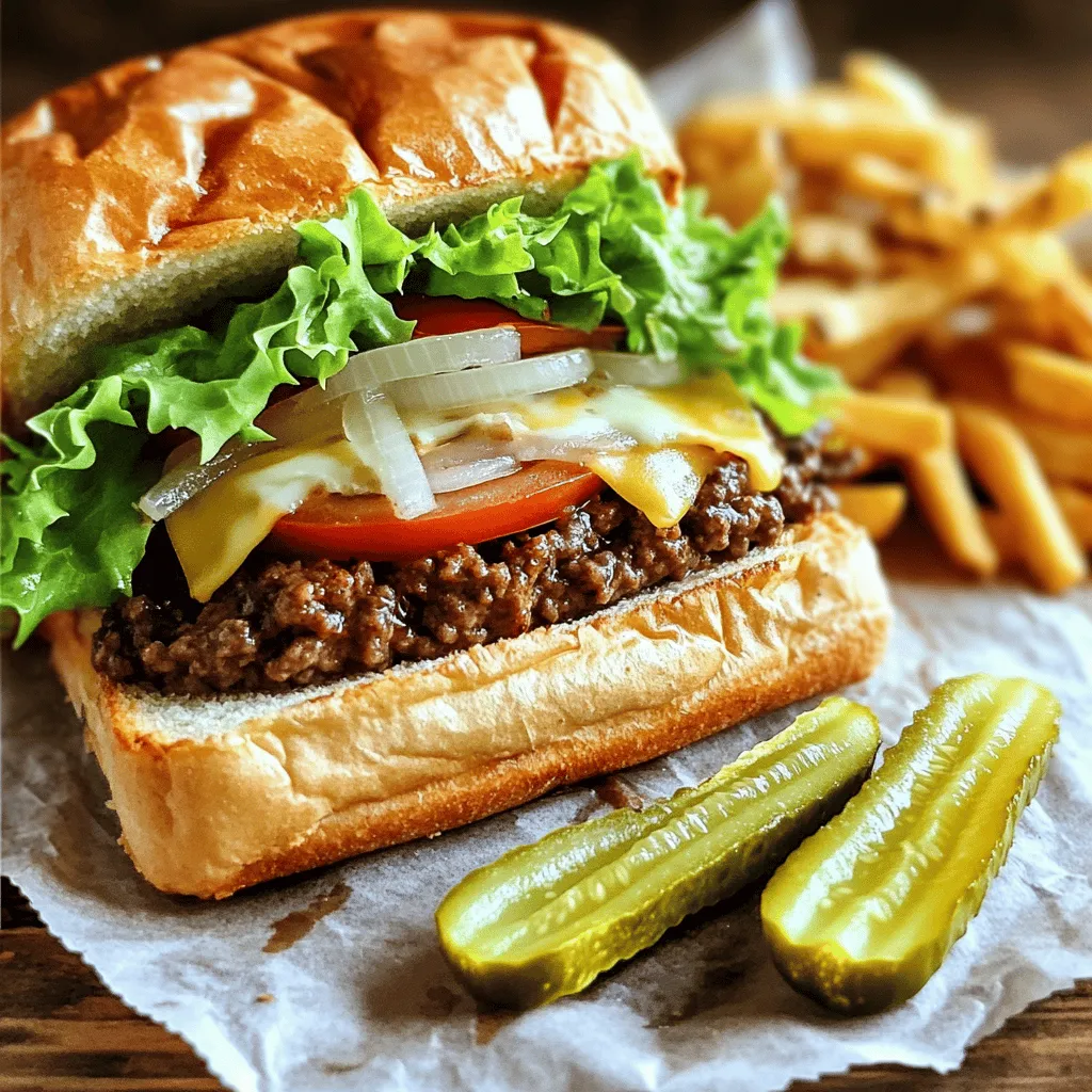 The Original Joe Sandwich is a delight. It has simple, tasty ingredients that make it special.