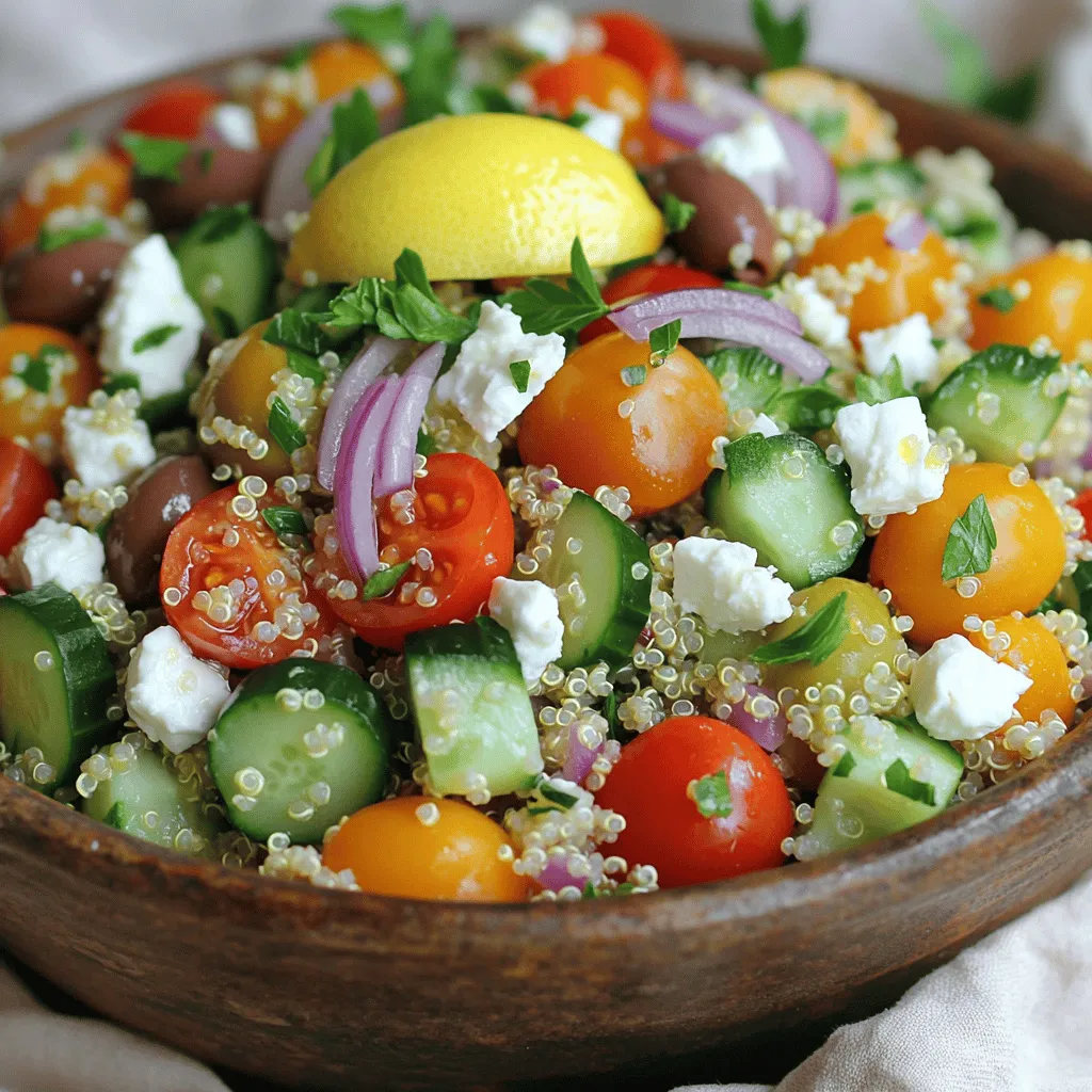 Greek Quinoa Chopped Salad Fresh and Healthy Choice