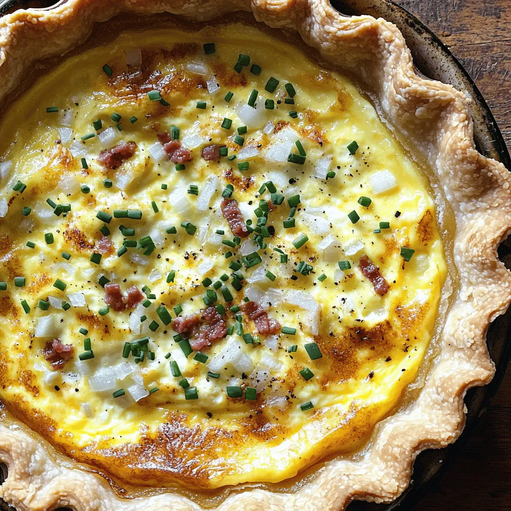 Quiche Lorraine Classic Recipe for Delicious Flavor