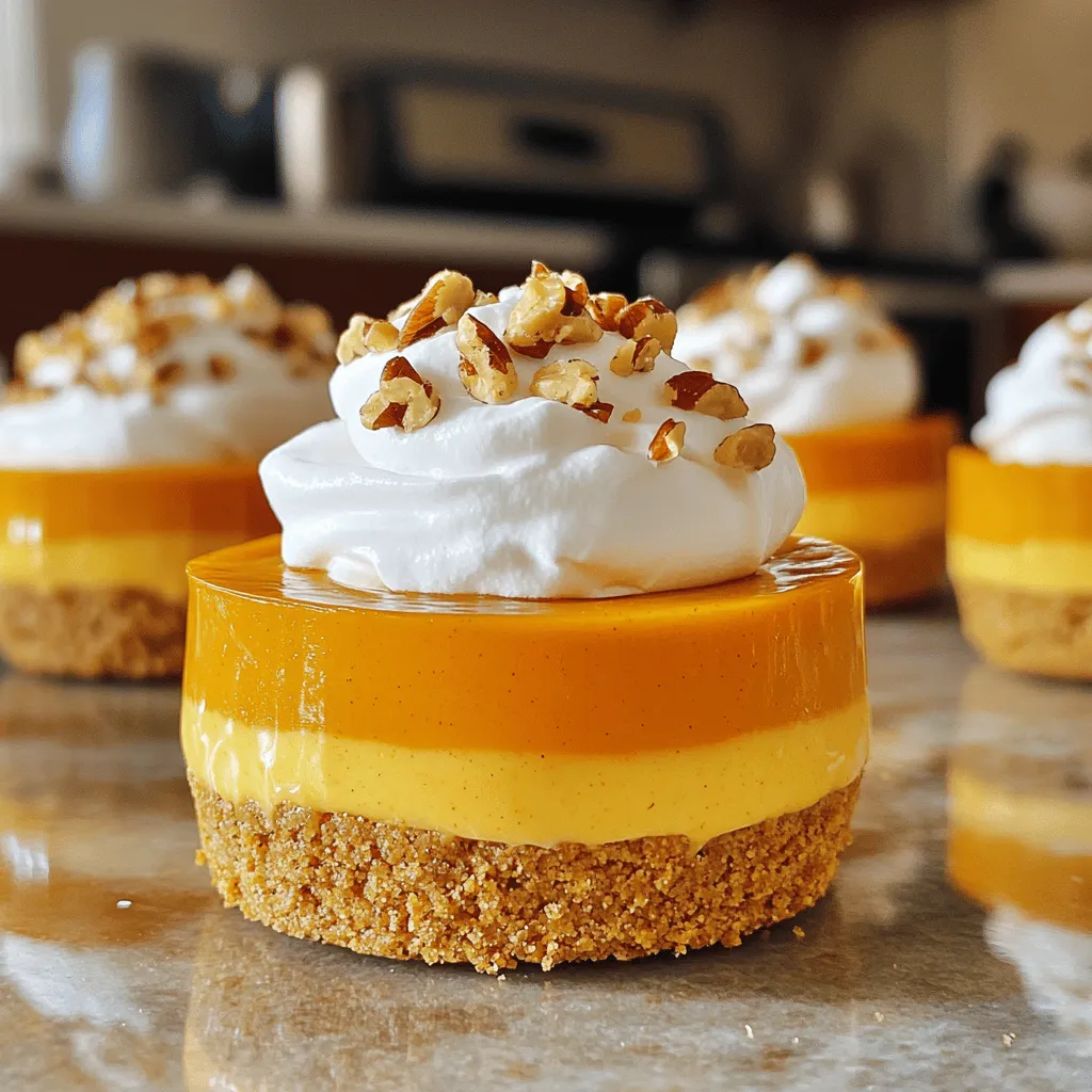 No-Bake Pumpkin Cheesecake Cups Simple and Delicious