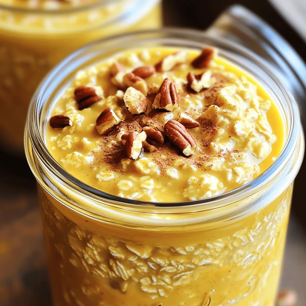 Pumpkin Pie Overnight Oats Simple and Delicious Recipe