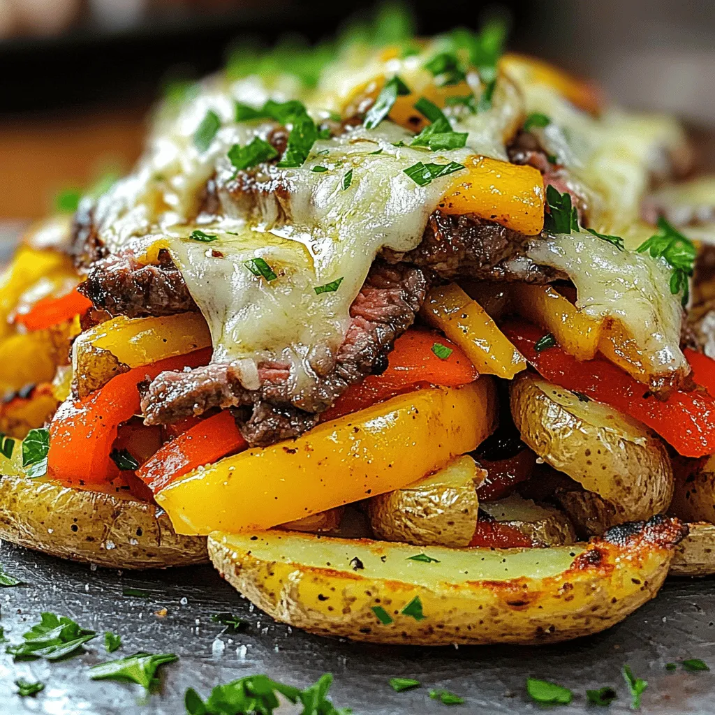 Philly Cheesesteak Fries Irresistible Flavor Explosion