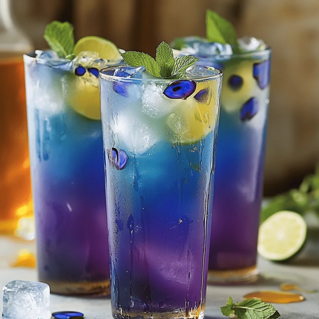 Blue Lagoon Butterfly Pea Tea Flavorful and Refreshing