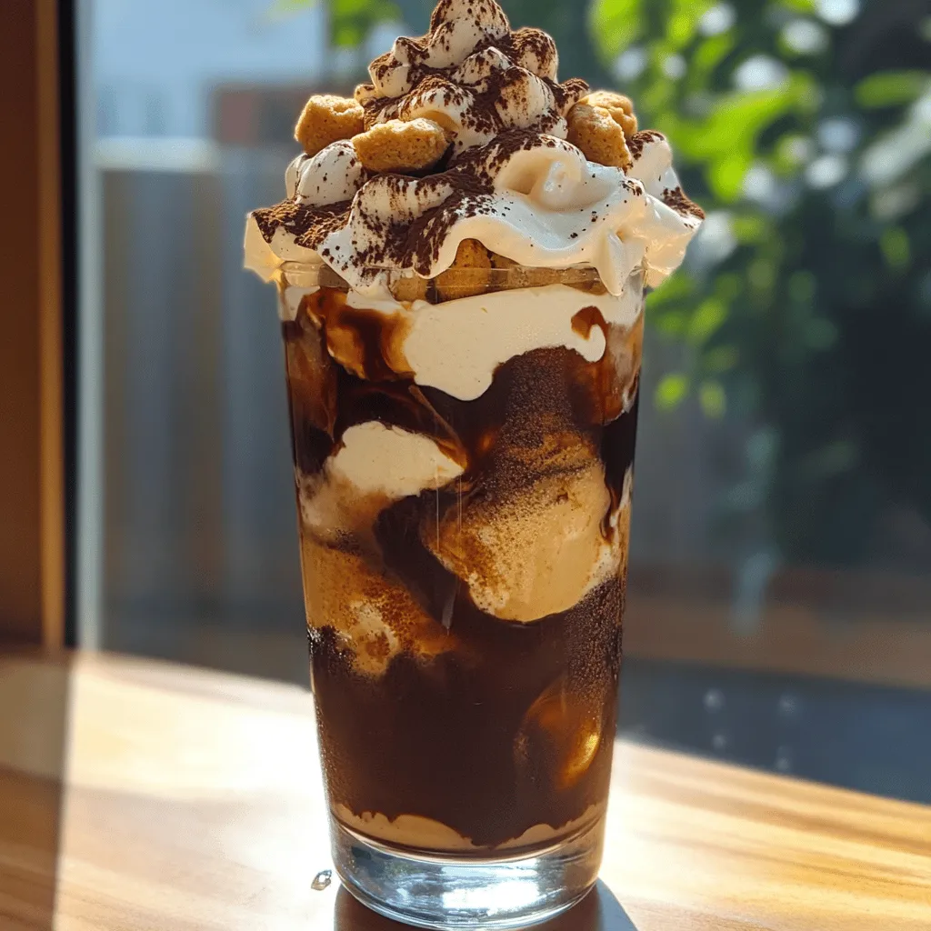 Tiramisu Iced Coffee Irresistible Sweet Treat Recipe