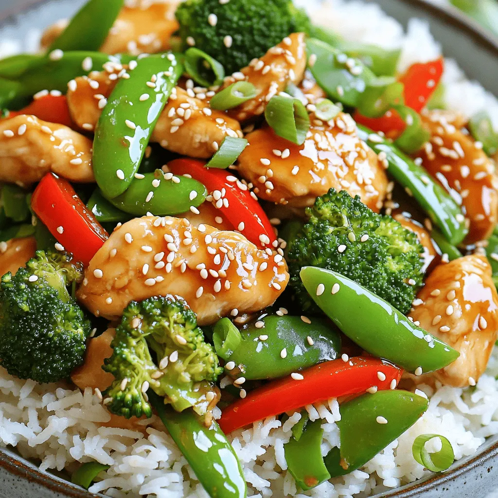 Quick Teriyaki Chicken Stir Fry Easy Healthy Recipe