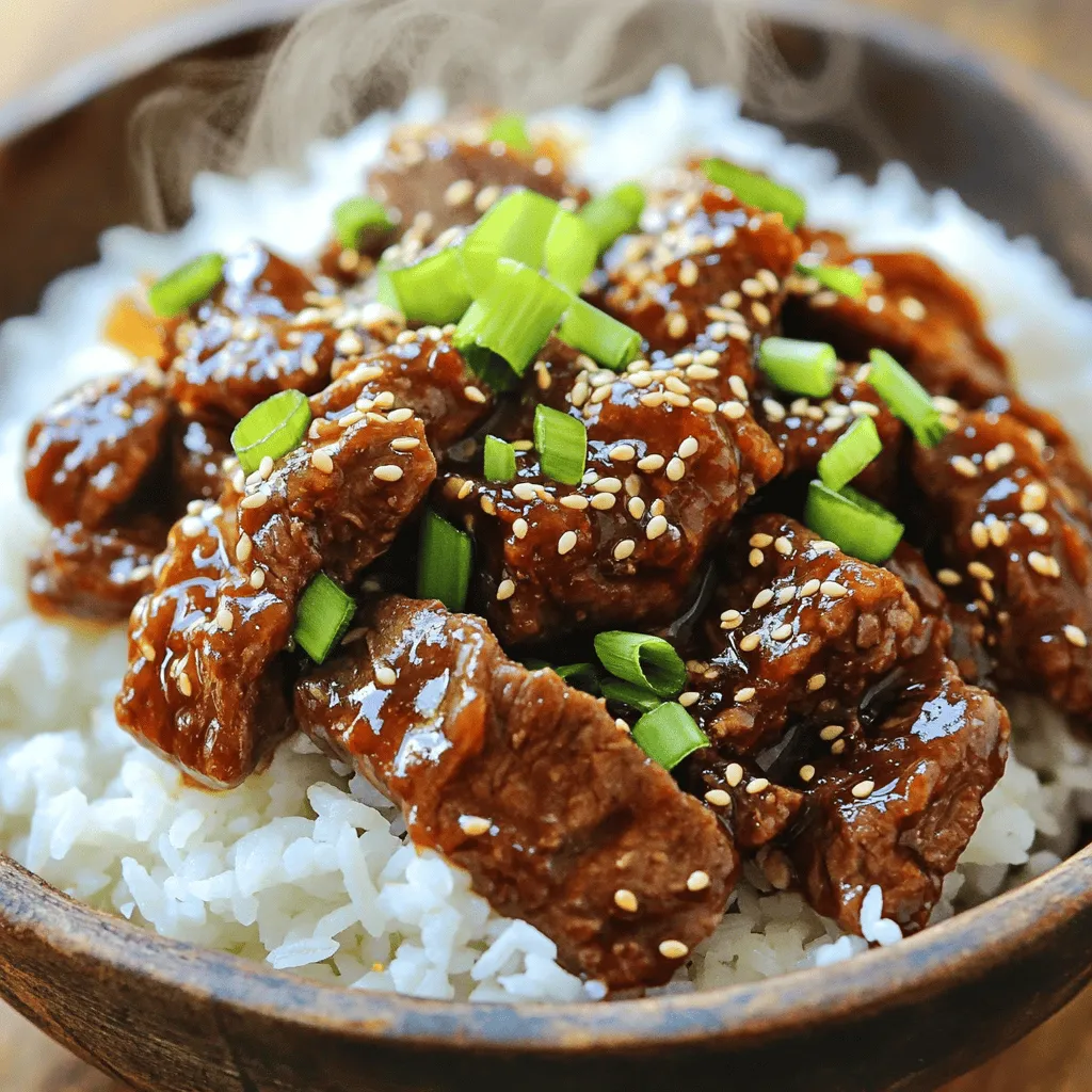 Sweet &#038; Spicy Korean Beef Slow Cooker Delight