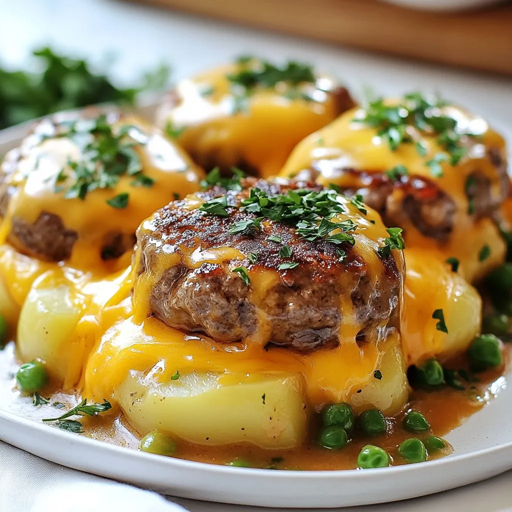 Amish Hamburger Steak Bake Easy Comfort Food Recipe