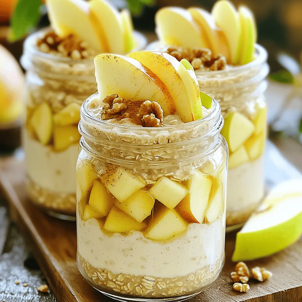 Apple Cinnamon Overnight Oats Simple Breakfast Delight