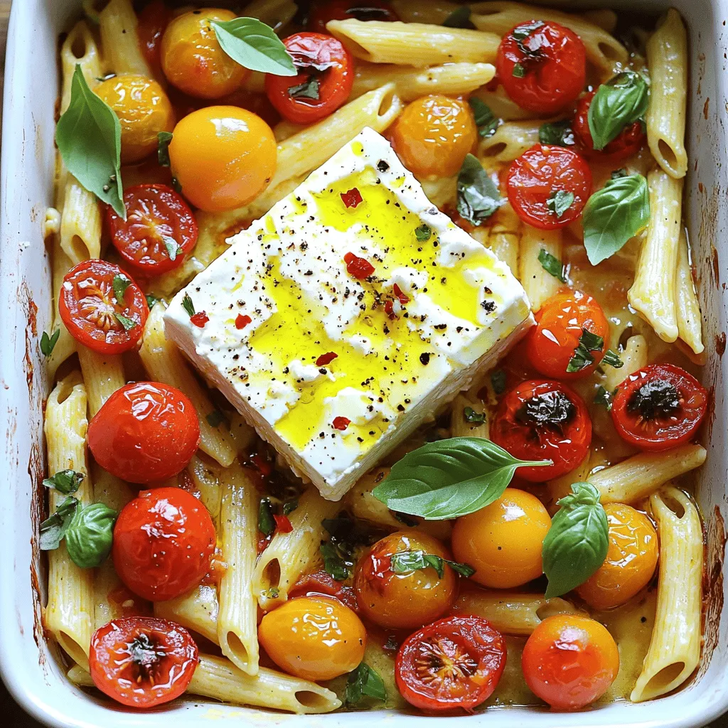 TikTok Baked Feta Pasta Simple and Tasty Recipe
