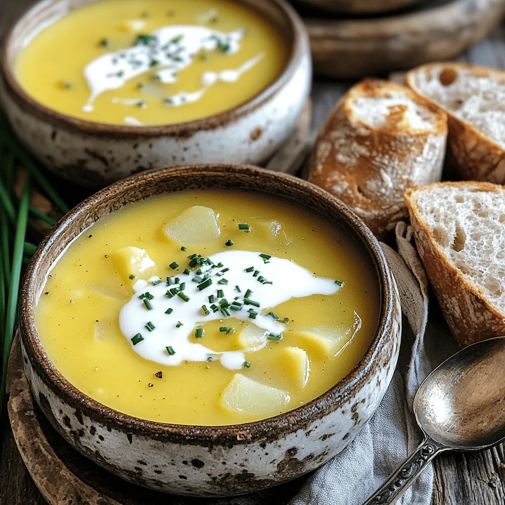 Easy Creamy Potato Soup Simple and Comforting Dish