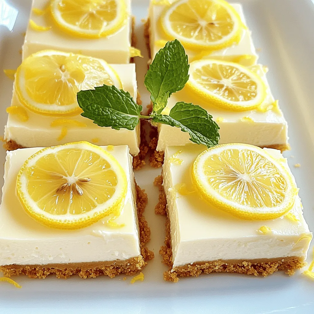 Lemon Cheesecake Squares Delicious and Easy Recipe