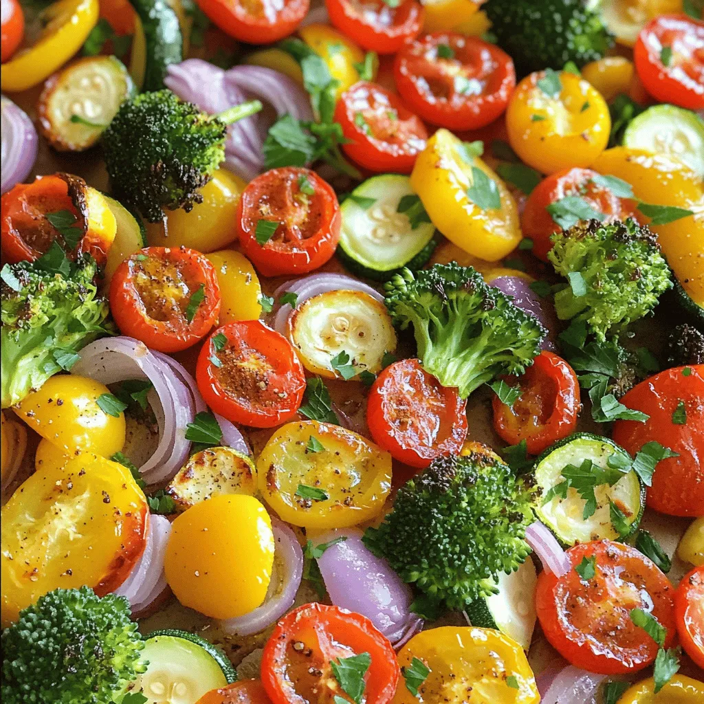 Sheet Pan Roasted Vegetables Wholesome and Simple Dish
