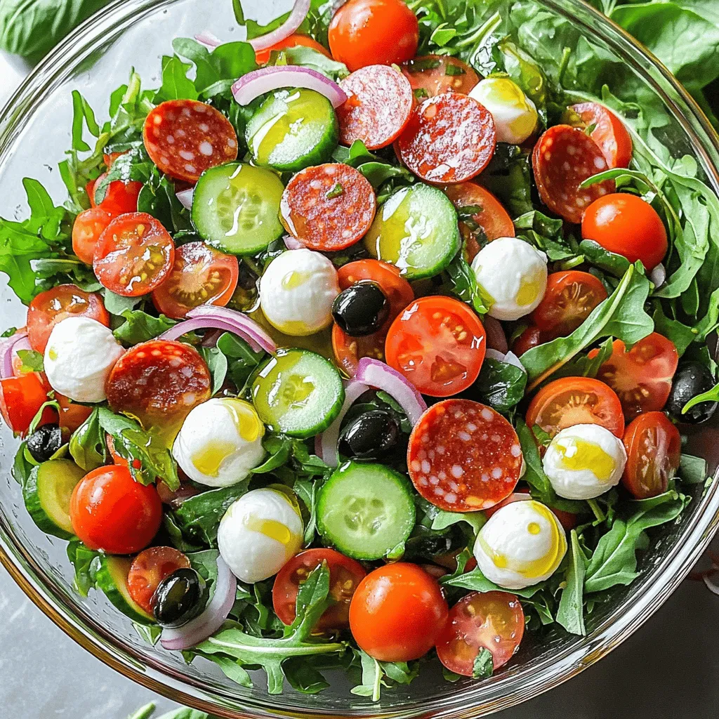 Pepperoni Salad Simple and Flavorful Recipe Guide