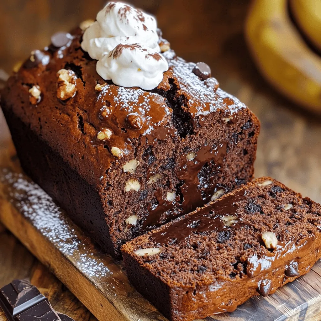 Chocolate Espresso Banana Bread Rich and Flavorful Treat