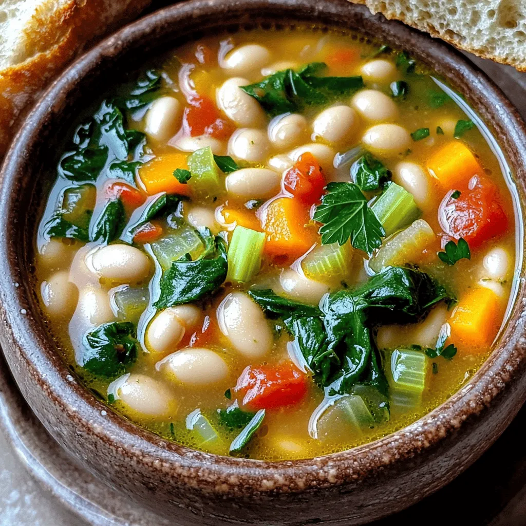 Tuscan Cannellini Bean Soup Flavorful and Hearty Meal